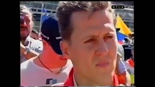 F1 Italië 2001 Vanaf De Grid RTL5 RTL Formule 1 Grand Prix [upl. by Arica]