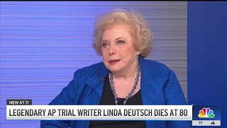 Legendary AP trial writer Linda Deutsch dies at 80 [upl. by Rabiah]