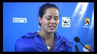 Ana Ivanovics secondround press conference [upl. by Hampton]