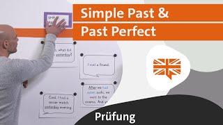 Simple Past amp Past Perfect Basics  alpha Lernen Prüfung erklärt Englisch [upl. by Atiuqa]