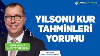 Yılsonu Kur Tahminleri Yorumu  Mert Yılmaz Yorumluyor quot23 Ocak 2024 Tarihli Yayındanquot İnfo Yatırım [upl. by Zildjian]