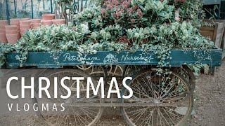 Christmas at Petersham Nurseries  Vlogmas Day 3  My Midlife Story [upl. by Gittel782]