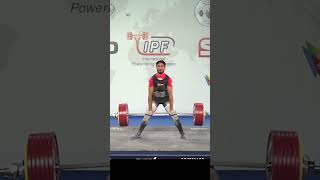 World Record Deadlift equipped with 3625 kg by Alexis Maher USA in 74kg class [upl. by Amleht]