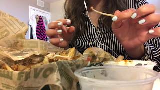 ASMR EATING WING STOP LOUDSMACKINGMESSY NO TALKING [upl. by Ida]