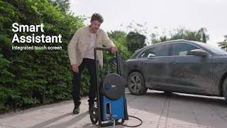 Excellent 180 Smart Assistant High Pressure Washer Car Cleaning [upl. by Cahn864]