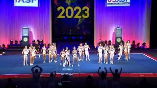 Flyers All Starz  NOTORIOUS in Finals at The Cheerleading Worlds 2023 [upl. by Angel]