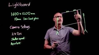 Lightboard lighting and camera settings [upl. by Whale]