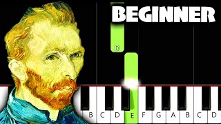 Virginio Aiello  Van Gogh  BEGINNER Piano Tutorial [upl. by Neukam]