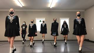 Scoil Rince Branwen Irish Dancing  Hard Shoe [upl. by Bonnell237]