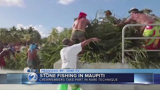 Hokulea Hikianalia crews learn rare fishing technique [upl. by Haley168]