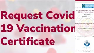 How to download Covid19 Vaccine Certificate in Qatar [upl. by Elson818]