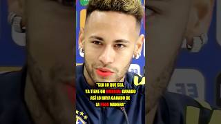 😡 ¿Sabías qué NEYMAR quotCONFESÓquot QUIEN DEBE quotGANARquot EL BALÓN DE ORO quotMESSIquot O quotHAALANDquot 😲 shorts [upl. by Esilenna567]