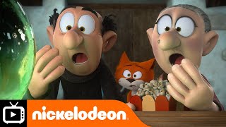 Tricking Gargamel 🔮  The Smurfs  Nickelodeon UK [upl. by Iew]