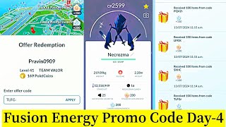 Redeem codes for SOLAR amp LUNAR Fusion Energy Pokemon Go  SHINY NECROZMA Pokemon Go Fest Global 2024 [upl. by Etsirk]