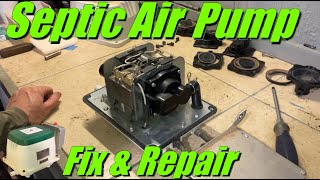 HiBlow Air Pump Aerator Rebuild Aerobic Treatment System [upl. by Eyks164]