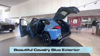 2023 RAV4 Hybrid SE Cavalry Blue [upl. by Leslee397]