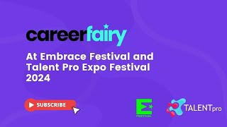 Careerfairy at the Embrace Festival in Berlin and Talent pro Expo festival in Munich 2024 [upl. by Winifield]