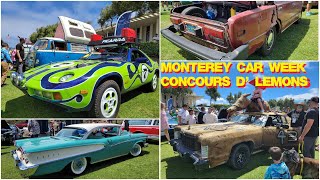 Concours d’Lemons  Monterey Car Week 2024 [upl. by Enilekaj]