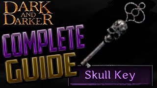 Dark and Darker Skull Key Location Guide and How to Unlock the Skull Door [upl. by Anirrok]