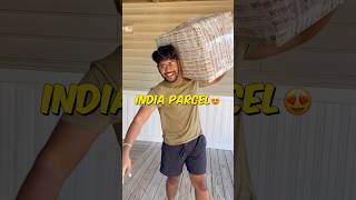 India నుండి parcel వచ్చింది 😍 comedy shorts usa india [upl. by Aseek]