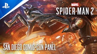 Marvel’s SpiderMan 2  San Diego ComicCon Panel Full Length  PS5 Games [upl. by Idisahc]