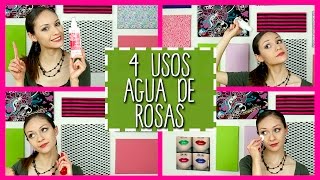 Agua de Rosas para que sirve  4 Usos y Tips de Belleza  Para rostro y cabello  Catwalk [upl. by Ewnihc208]