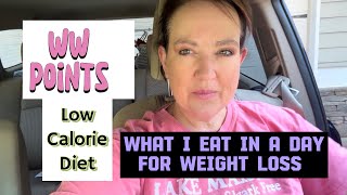 WHAT I EAT IN A DAY FOR WEIGHT LOSS  LOW CALORIE DIET  WW POINTS￼ [upl. by Esor]