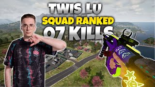 TWISLu  SQUAD RANKED 7 KILLS MAP RONDO WITH NaviSoSeD [upl. by Hulen]