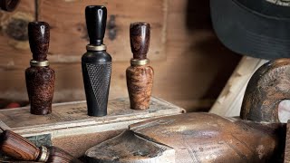 How to make a duck call step by step [upl. by Yrek]