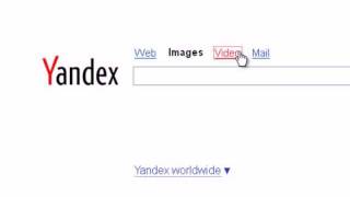 Yandex search engine  English version [upl. by Nahtanaj]