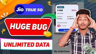 Free Jio Recharge Trick  Jio Unlimited Data Bug  Jio New Plans vs Old Plans  Free Jio Plans [upl. by Anifares]