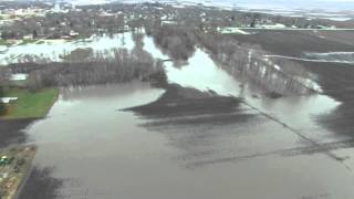 Onarga IL flooding  122915  Part 1 [upl. by Ariajaj]