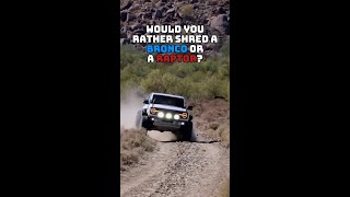 Ford Bronco Raptor Shredding shorts [upl. by Corrina]