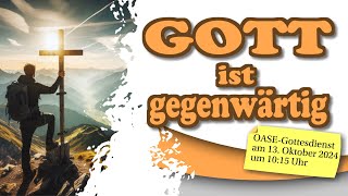 Livestream OASE Gottesdienst aus Crimmitschau am 13102024 [upl. by Amehsyt]