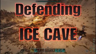 Defending ice cave from Titan  Asa Ark Smalltribes PS5 [upl. by Akcirederf]