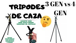 TRIPODES DE CAZA  Tripodes 3 Gen Vs Tripodes 4 Gen [upl. by Daisy734]