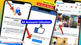 Go to news feed facebook locked your account has been locked facebook get started problem [upl. by Arev]