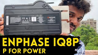 Enphase micro inverter IQ8P released in India  IQ8P P for power  Hybrid technology inverter [upl. by Anirb]