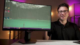 Dell S2422HG Review Premium 24quot Curved Gaming Monitor [upl. by Arhat]