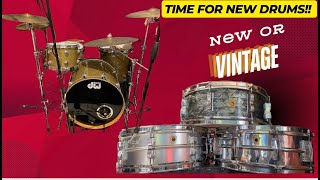 New used or vintage drums… What should i buy [upl. by Burget]