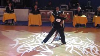 Nino Langella  Kristina Moshenskaya Cambrils 2013 WDSF GrandSlam latin final  rumba [upl. by Danuloff]