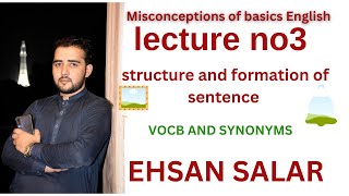 formation of sentence subject helping verb mainverb and object sentences by Ehsan salar [upl. by Lilahk]