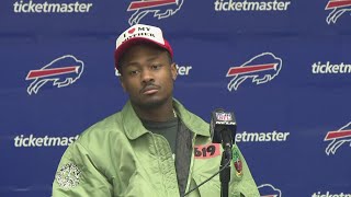 Bills news conference Wide receiver Stefon Diggs [upl. by Faythe]