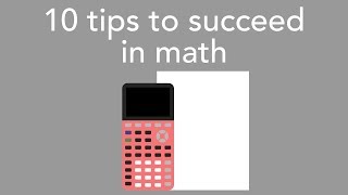 10 tips to succeed in math [upl. by Lilahk343]