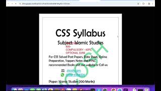 All about CSSIntroductory videosubjectssyllabushow to prepare for CSSAllocation groupstimeline [upl. by Assiluy]