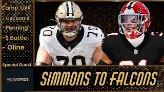 New Orleans Saints Lose Out On Justin Simmons Camp Talk And More [upl. by Darsie184]