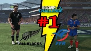 Rugby Challenge  French Tour of New Zealand  Match 1  All Blacks vs France [upl. by Eki246]