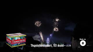 Thunderbird batteri 103 skudd  jem amp fix [upl. by Vern]