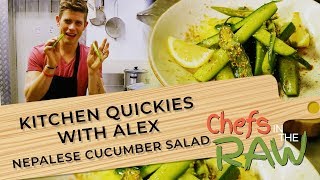 Kitchen Quickies with Alex  Nepalese Cucumber Salad [upl. by Cyrilla]