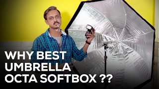 Godox Octa Umbrella Softbox  Unboxing amp demo  Photography [upl. by Noitsuj109]